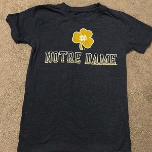 Notre Dame youth tee shirt